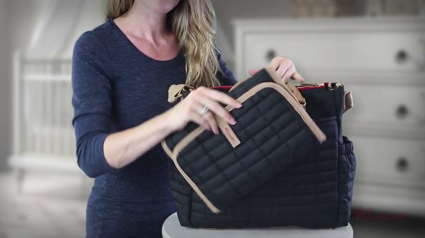 バッグ mamanan Amazon.com: maman Designer Diaper Bag With Matching Changing Pad